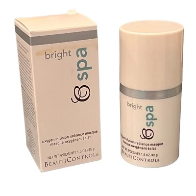 Beauticontrol Bright Spa Oxígeno Infusión Radiance Mascarilla 1.5 OZ Nueva Foto 1 de 4