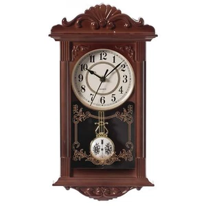 Reloj de Pared Decorativo Péndulo Vintage Funciona con Pilas Marrón Oficina/Hogar De... - Imagen 1 de 8