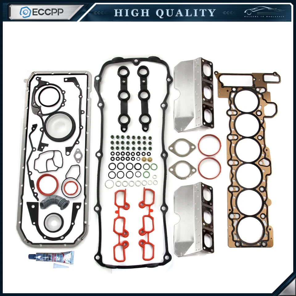 Juego completo de juntas de motor para 01-05 BMW E39 E46 E53 330Xi 325Xi 325Ci X3 X5 Z4 3,0 L Foto 1 de 4