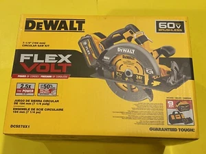 Nuovo kit sega circolare DEWALT DCS578X1 FlexVolt 7-1/4" spedizione gratuita! - Foto 1 di 7