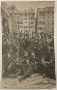 GRUPPO ARDITI D’ITALIA SEZIONE DI GENOVA CARTOLINA FOTOGRAFICA - Picture 1 of 4