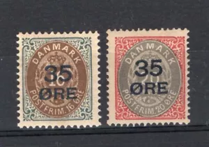 DÄNEMARK, YV # 62/3, MH - Bild 1 von 1