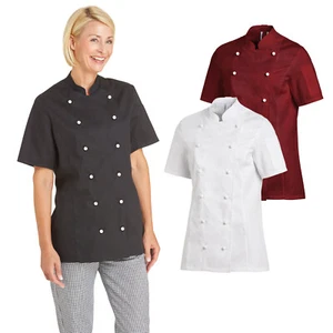 Leiber Damen Kochjacke Jacke Gastronomiekleidung Berufsbekleidung Bäckerjacke - Bild 1 von 5