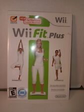 Wii Fit Plus (Nintendo Wii, 2009) GAME ONLY Complete with Disc, Case, & Manual 
