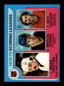 1979-80 Topps #3 Brian Trottier/Marcel Dionne/Guy Lafleur EXMT/EXMT+ LL 546771