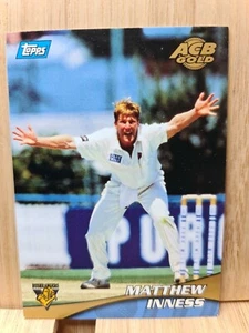 MATTHEW INNESS🏆1999/2000 #50 ACB GOLD Bushrangers Trading Card🏆FREE POST - Picture 1 of 2