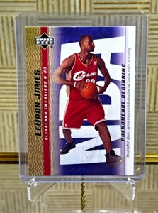 2003-04 Oberdeck phänomenaler Anfang Gold LeBron James Rookie RC #15 CAVS - Bild 1 von 2