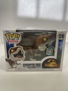 Funko Pop! Movies: Jurassic World Dominion Atrociraptor (Tiger) (Specialty Exc.) - Picture 1 of 6