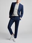 Blue Suits For Men Regular Fit Suit Jacket Wedding Formal Tuxedo Classic Blazers