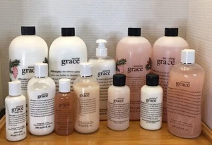 PHILOSOPHY AMAZING GRACE ✨U SELECT✨ BATH & SHOWER NEEDS & WANTS NEW SEALED READY - Picture 1 of 36