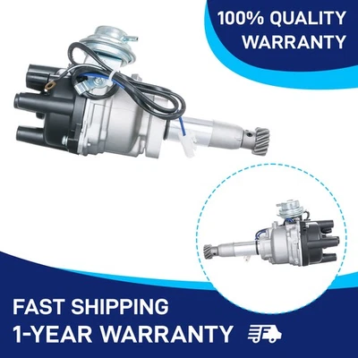 Ignition Distributor w/ Cap & Rotor for 1987-89 Mazda B2200 1990-93 CARB L4 2.2L Foto 1 de 4