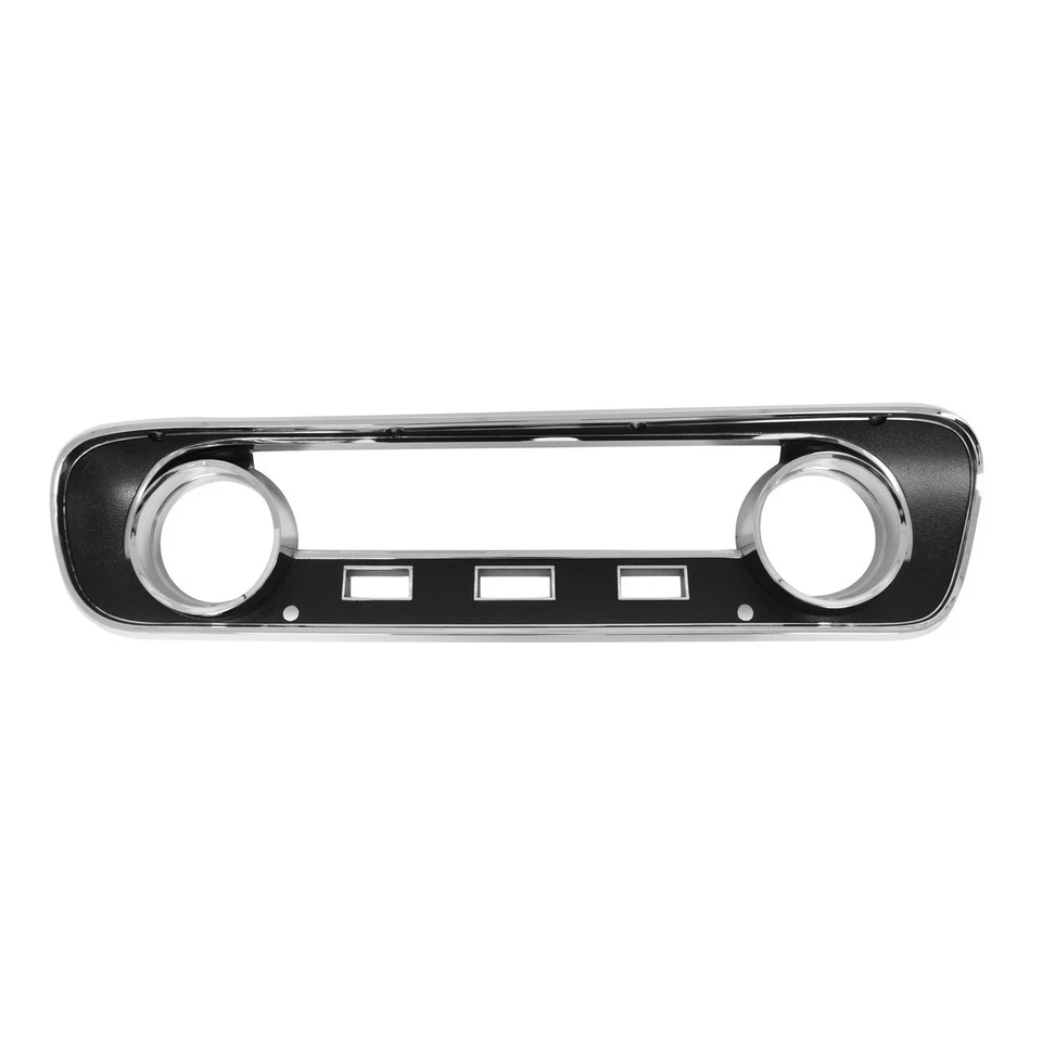 1965 Ford Mustang Instrument Bezel Standard Black Free Shipping FM-BI001 New - Изображение 1 из 1