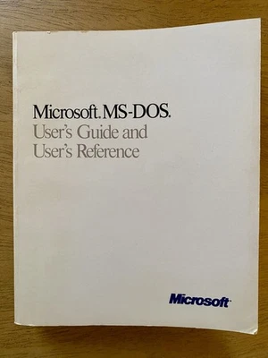 Microsoft MS-DOS User's Guide and User's Reference - version 3.3, copyright 1987 - Image 1 of 4