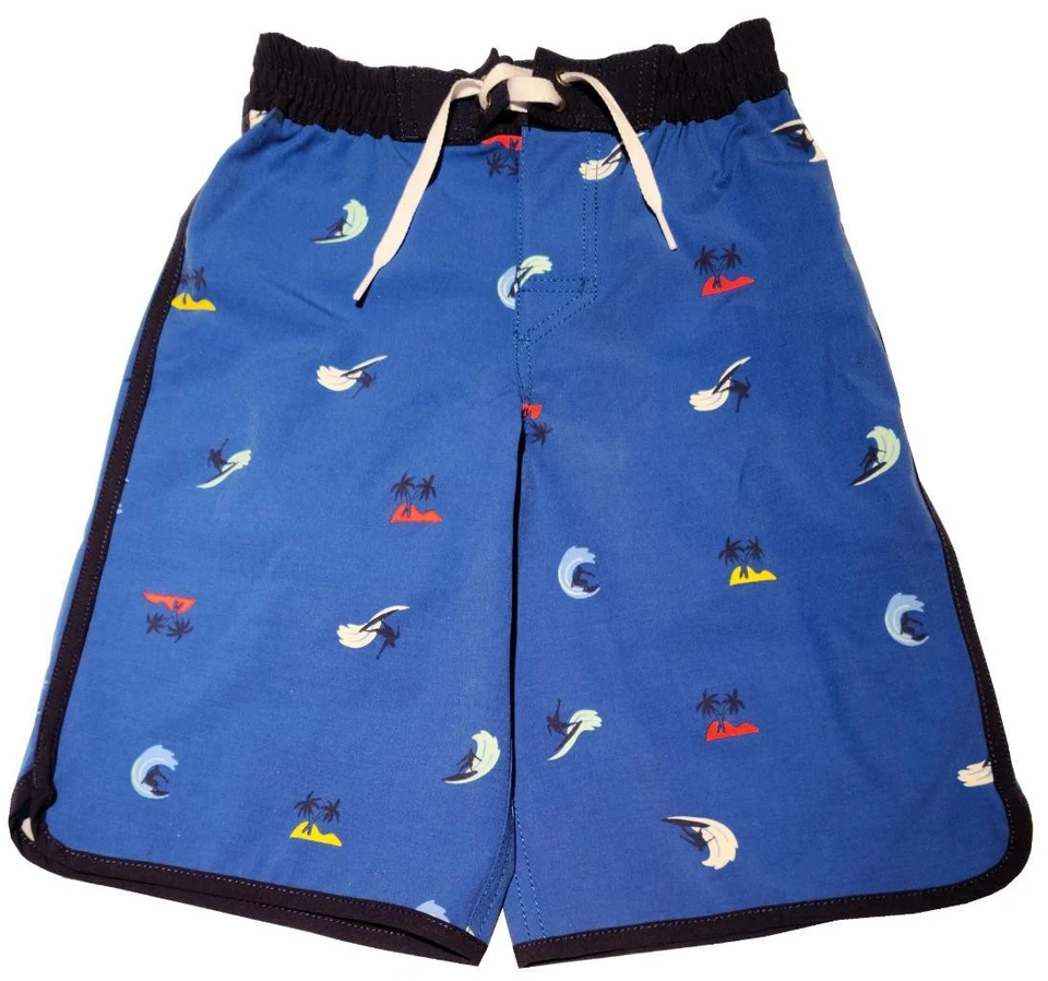 Nuevo Bañador Hanna Andersson Niños Talla 8 130 cm Azul Surfer Bañador Foto 1 de 1