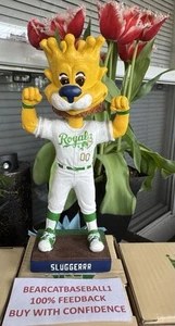 KANSAS CITY ROYALS SLUGGERRR IRISH HERITAGE BOBBLEHEAD 4-23-25 THEME NIB - Picture 1 of 12