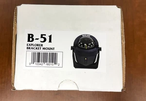Montaje de soporte de brújula Ritchie B-51 Explorer - Negro - NUEVO ENVÍO GRATUITO - Imagen 1 de 3