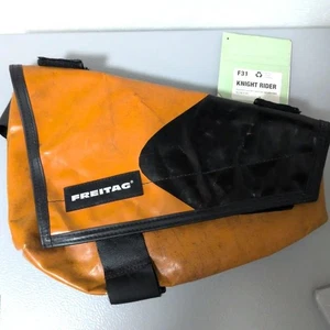 FREITAG Knight Rider Shoulder Bag Orange/Black Discontinued Used - Picture 1 of 5