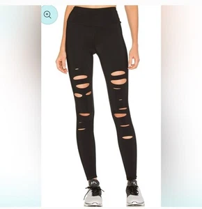 Alo Yoga Women's Black High Rise Full Length Leggings Size XS - Picture 1 of 5