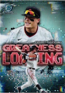 2025 Bowman Greatness Loading #GL-8 Travis Bazzana Cleveland Guardians - Picture 1 of 2