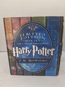 Harry Potter J.K. Rowling Limited Edition Box Set Books 1-5 - Imagen 1 de 3