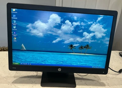 HP P223a 21.5” LED Monitor 1080p Widescreen VGA With Mains & Monitor Leads –Used - Image 1 of 4