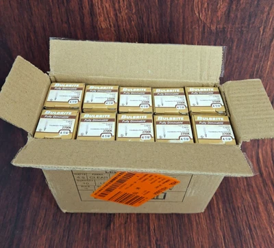 Bulbrite 40-Watt Equ LED Light Bulb Warm White T8 Candelabra Dimmable (10 Pack) - Image 1 of 3