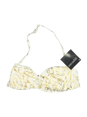 Newport News Women Ivory Swimsuit Top 14 - Image 1 of 2