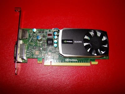 Dell 0PWG0F Nvidia Quadro K600 1GB DDR3 PCIx16 DVI/DP Video Graphics Card  - Image 1 of 3