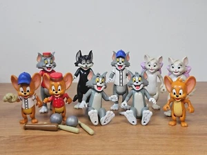 Tom And Jerry Action Figures Articulated toys bundle with accessories vintage - Picture 1 of 16