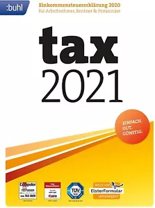 Buhl Tax 2021 (para año fiscal 2020) 1 usuario versión completa GreenIT - Imagen 1 de 5
