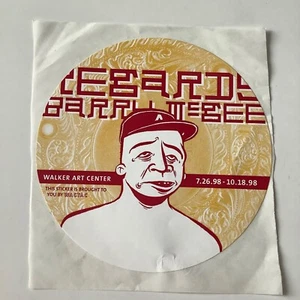 Barry McGee PROMO "REGARDS" sticker Walker Art Center 1998 Graffiti Street Art - Picture 1 of 2