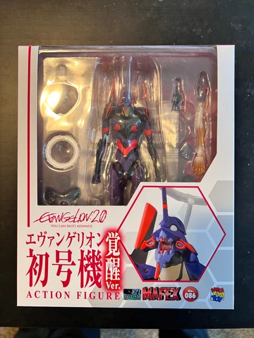 MAFEX Evangelion Unit EVA-01 (AWAKENING VER.) No. 086 Medicom Toy (US Seller) Cover
