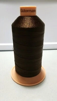 2500m Spool/GUTERMANN TERA No.30 T10003 THREAD/Tex100/3Ply/TOPSTITCHING/452-BRN. - Image 1 of 4