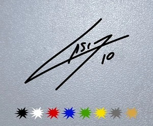 STICKER PEGATINA DECAL VINYL Pierre Gasly Signature - Picture 1 of 2