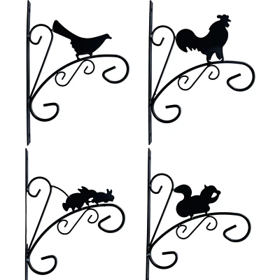 Animal Hanging Basket Brackets Metal Wall Mounted Hanging Trailing Plant Support - Image 1 of 2
