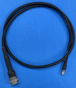 Z Megaphase Cable Type N Male to SMA Male 20569 1GVT4 Black 40" - Picture 1 of 4
