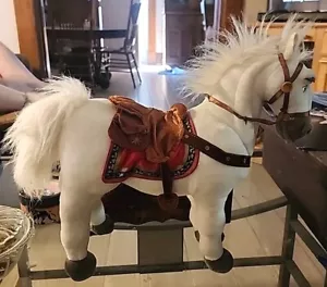 Disney Store Tangled Rapunzel Horse Maximus Plush Toy 16” Stuffed Animal Posable - Picture 1 of 12