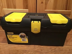 NEW Stanley 16” 2-Lid Organizer Tool Box - Picture 1 of 2