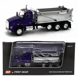 2022 DCP 1:64 *PURPLE & CHROME* Kenworth T880 Rogue Dump Truck NIB - Picture 1 of 4