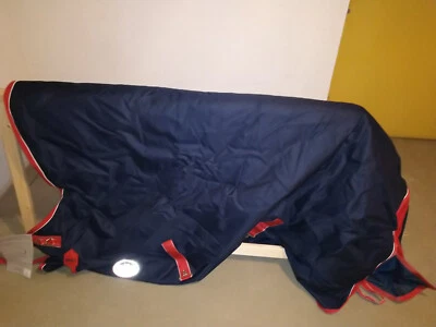 Winter Pferdedecke weatherbeeta Orican freestyle  125 cm Heavy  Navy 360 g - Bild 1 von 4