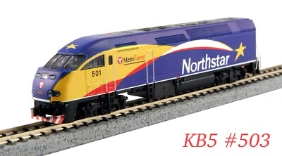 N Scale Kato 176-6126-KB5 MPI MP40PH Metro Transit Northstar Commuter #503 Kobo - Image 1 of 4