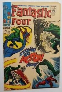 FANTASTIC FOUR #71 - Marvel 1968 VG/FN Vintage Comic - Picture 1 of 2