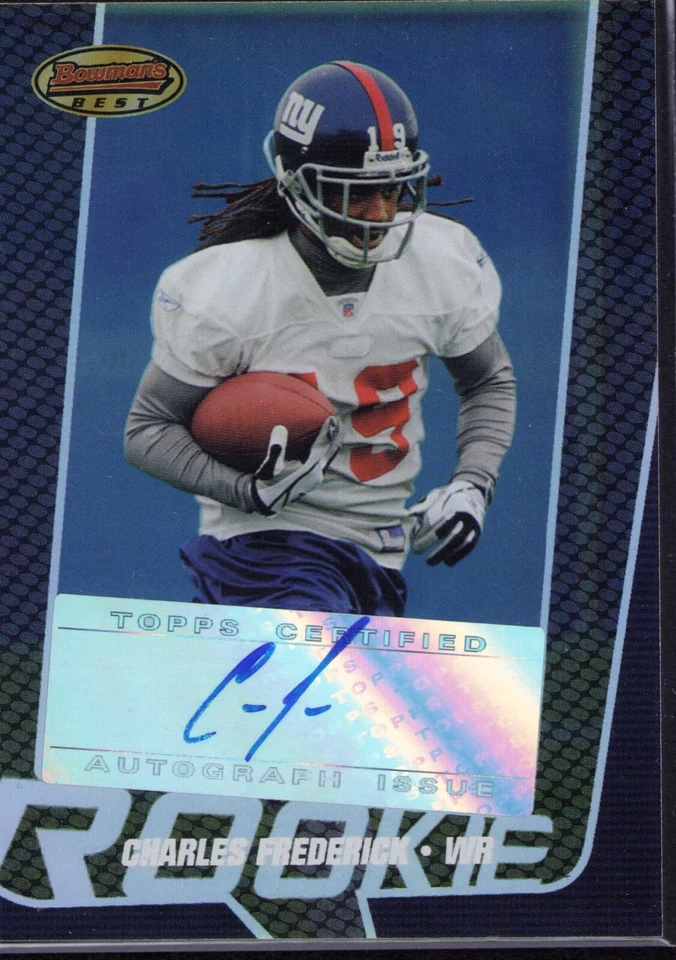2005 Bowman's Best - Rookie #157 Charles Frederick /999 (AU, RC) - Image 1 of 1