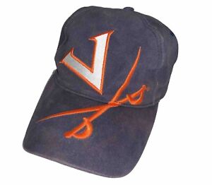 Cavaliers Hat Cap Drew Pearson 90s NCAA  UVA University Of Virginia RARE Youth