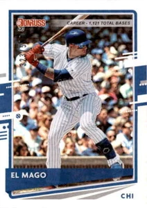 2020 Donruss Variations Career Stat Line #90 JAVIER BAEZ "El Mago" /500 Cubs - Picture 1 of 2