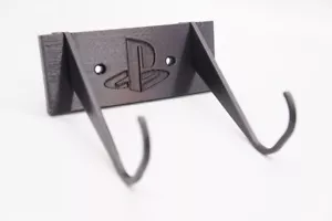 Wall Mount Bracket 2 Prong for PlayStation PS5 & PS4 DualSense Controllers - Picture 1 of 8