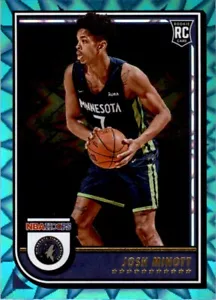 2022-23 Hoops Teal Explosion Josh Minott RC Minnesota Timberwolves #278 - Picture 1 of 2