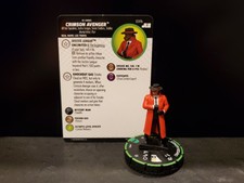 Heroclix DC Justice League Unlimited: Crimson Avenger Prime #031b w/card