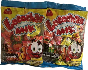 2 Bags Beny Locochas Mix Flavors Hard Candy With Chili Mexican 10oz - Picture 1 of 2