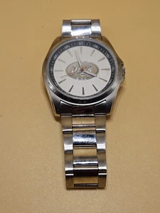 New York Jets Stainless Steel Silver Wrist Watch By Game Time - Picture 1 of 6